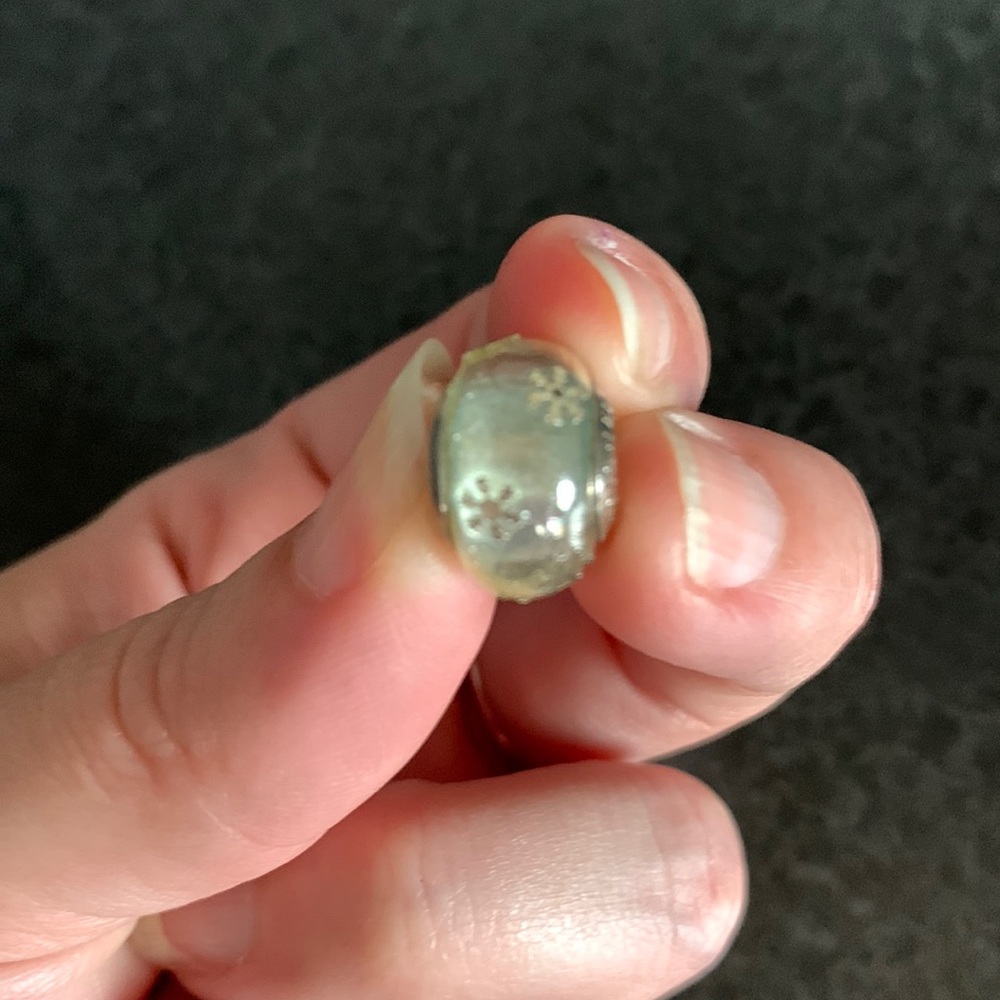 Snowflake Pandora Bead